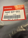 Honda 2003 Insight Hydrid 74440-S3Y-003 Rear Window Trunk Weather Gasketoem. Fixed Price $78.00.