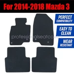 Front-rear Floor Mats Carpet For 2014 2015 2016 2017 2018 Mazda 3 4-DOOR Velour. Fixed Price $34.39.