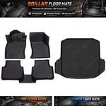 Tpe Floor Mats Liners & Trunk Cargo Set For 2023 2024 Volkswagen Jetta 4-DOOR. Fixed Price $107.39.