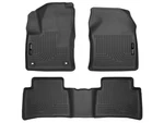 Husky Weatherbeater FRT/2ND Row Mats 3P Fits 16-22 Prius, 17-21 Prime Blk. Fixed Price $127.49.
