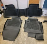 New Oem Toyota Black All-weather Floor Liners '21-'24 RAV4 Hybrid PT908-42215-20. Fixed Price $157.25.