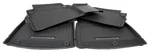 Oem 4PC All Season Fitted Floor Mat Set For Hyundai Santa Fe S2F13AU200 Black. Fixed Price $109.95.