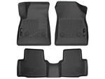 Husky Weatherbeater FRONT/2ND Row Floor Mats 3PC Fits 2016-2019 Chevy Cruze Blk. Fixed Price $127.49.