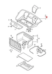Genuine Audi R8 4S3 4S9 4SP 4SR Luggage Compartment Trim Black 4S0863369CCA9. Fixed Price $930.70.
