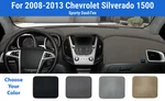 Dashboard Mat Cover For 2008-2013 Chevrolet Silverado 1500 (dashtex). Fixed Price $78.95.