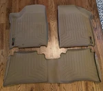 Weathertech Floorliner Mats For Nissan Murano 2003-2007 1ST & 2ND Row 44036 Tan. Fixed Price $124.95.