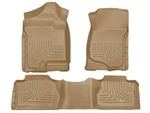 Husky Weatherbeater Floor Liners Fit 07-14 Silverado/sierra 1500-3500 Ext 3P Tan. Fixed Price $149.99.