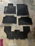 Oem 2021 - 2026 Kia Sorento All Weather Rubber Floor Mats Slush Complete Set. Fixed Price $116.00.