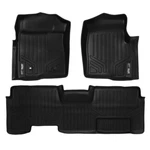 Smartliner Black 1ST & 2ND Row Floor Liners Ford F-150. Fixed Price $149.99.