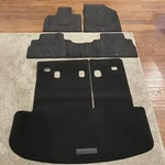 2022-2025 Kia Telluride Oem Black Carpet Floor Mats & Trunk W/ Backrest. Fixed Price $139.50.