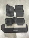 Lexus GX550 2024-2026 Pcs Black All Weather Floor Mats. Fixed Price $150.00.