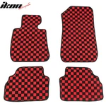 Fits 07-13 Bmw E92 3-SERIES Coupe Floor Mats Checkered Carpets Black Plaid. Fixed Price $52.99.