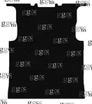 Fits Ford Transit Connect Swb 2014-2023 Fully Fitted Black Carpet Rear Floor Mat. Fixed Price $53.42.