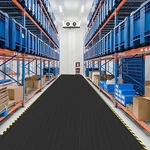 1/8" Thick Rubber Floor Mat Heavy Duty Garage Protector For Warehouse. Fixed Price $79.99.