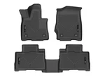 Husky Weatherbeater FRONT/2ND Row Floor Mats 3PC Fits 20-26 Lincoln Aviator Blk. Fixed Price $149.99.