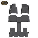 Fit 24-25 Hyundai Santa Fe Hybrid Ikon Style 3D Tpe All Weather Floor Mats Liner. Fixed Price $85.99.