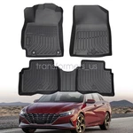 Tpe Floor Mats Liners For 2021 2022 2023 2024 Hyundai Elantra Hybrid All Weather. Fixed Price $82.99.