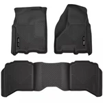 Husky Weatherbeater 1ST & 2ND Row Black Floor Liners For Ram 1500 2500 Crew Cab. Fixed Price $149.99.