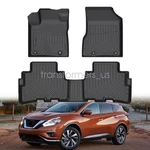 Tpe 3D Model Floor Mats Liner 3PCS Black For 2017-2024 Nissan Murano All-weather. Fixed Price $69.49.