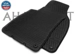 Vag Audi A4 B6 B7 2001 2009 Front Black Rubber Floor Mats Genuine 8E1061501A041. Fixed Price $145.16.
