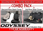 Genuine Oem Honda Odyssey Lx 2ND/ 3RD Row Seat Cover Combo Pack! 2018 - 2020. Fixed Price $508.17.