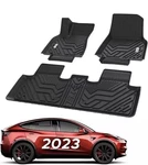 Auxito Tesla Model Y Floor Mats 2024 2023-2020, All Weather Custom. Fixed Price $30.00.