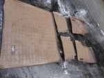 Mercedes Bens E-350 Wagon Liners Floor & Cargo Mats Set Weathertech Used. Fixed Price $150.00.