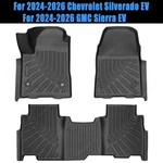 For 2024 2025 2026 Chevrolet Silverado Gmc Sierra Tpe Floor Mats Liners Black. Fixed Price $81.19.