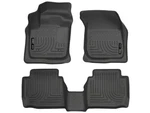 Husky Weatherbeater FRONT/2ND Row Mats 3PC Fits 13-16 Fusion, Lincoln Mkz Blk. Fixed Price $149.99.