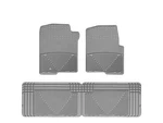 Weathertech All-weather Floor Mats For W42GR-W25GR 1ST & 2ND Row Grey. Fixed Price $103.90.