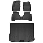 Husky Weatherbeater 1ST & 2ND Row W/ Cargo Floor Liners 13-19 Ford Escape. Fixed Price $301.00.