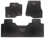 Oem New 17-25 Ford Super Duty Brown Carpet Floor Mats King Ranch Running Logo. Fixed Price $212.84.