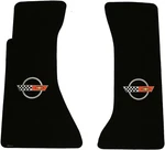 Lloyd Classic Loop Florr Mats W/ Gold C4 Logos; 1984 To 1990 Chevrolet Corvette. Fixed Price $104.24.