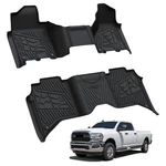 Lasfit Tpe Car Floor Liners For 2019-2026 Ram 2500 / 3500 Crew Cab Mats. Fixed Price $149.00.