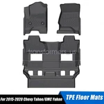 3D Tpe All Weather Floor Mats Liner For 2015-2020 Chevrolet Tahoe / Gmc Yukon. Fixed Price $101.19.