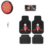 Betty Boop Car Truck Floor Mats License Frame Covers Steer Key Chain Aloha. Fixed Price $105.89.