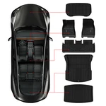 3D Tpe Floor Mats Set For 2024-2026 Tesla Model Trunk Liner & Cargo. Fixed Price $240.00.