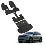 Lasfit 3 Row Floor Mats + Cargo Liner Seatback For Kia Telluride 2020-2025. Fixed Price $220.00.