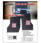 Freightliner 108SD & 114SD Black Rubber Oem Floor Mats W/logo. Fixed Price $100.95.