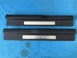 10-14 Ford Mustang Gt Front Left & Right Door Sill Scuff Plate AR33-6313201-BCW. Fixed Price $99.00.