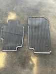 2004-2008 Acura Tl Floor Mat Set Black Rubber Oem All Weather Front Only. Fixed Price $60.00.