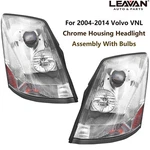 For Volvo Vnl 2004-2017 Semi Truck Chrome Projector Halogen Headlight Set Pair. Fixed Price $198.99.