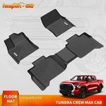 3D Tpe Floor Mats Liners Set For 2022-2026 Toyota Tundra Crewmax Cab All-weather. Fixed Price $77.39.