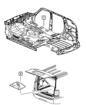 Genuine Mopar Front Floor Carpet Complete 1QY04DK7AB. Fixed Price $169.73.
