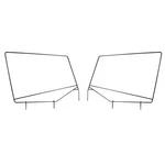 Rugged Ridge 13701.80 Soft Upper Door Frame Fits 87-95 Wrangler (yj). Fixed Price $214.99.