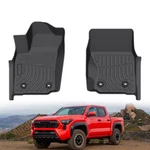 Tpe Floor Mats Liners Black For 2024-2026 Toyota Tacoma Double Cab & X-tra. Fixed Price $51.99.