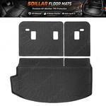 Tpe Trunk Cargo Liner With Backrest Mats Waterproof For 2018-2024 Buick Enclave. Fixed Price $62.89.
