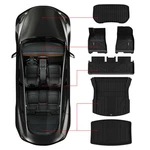 Floor Mats Row / Cargo Liner Front & Rear Trunk For Tesla 3 2017-2026. Fixed Price $239.99.