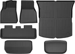 All-weather Tpe 6-PC Floor Mats W/cargo Liner For 2020-25 Tesla Model Y (5-SEAT). Fixed Price $79.95.