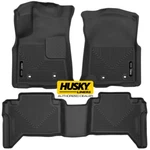Husky X-act Contour Floor Mats Front & Backseat For 18-23 Toyota Tacoma Dbl Cab. Fixed Price $199.99.